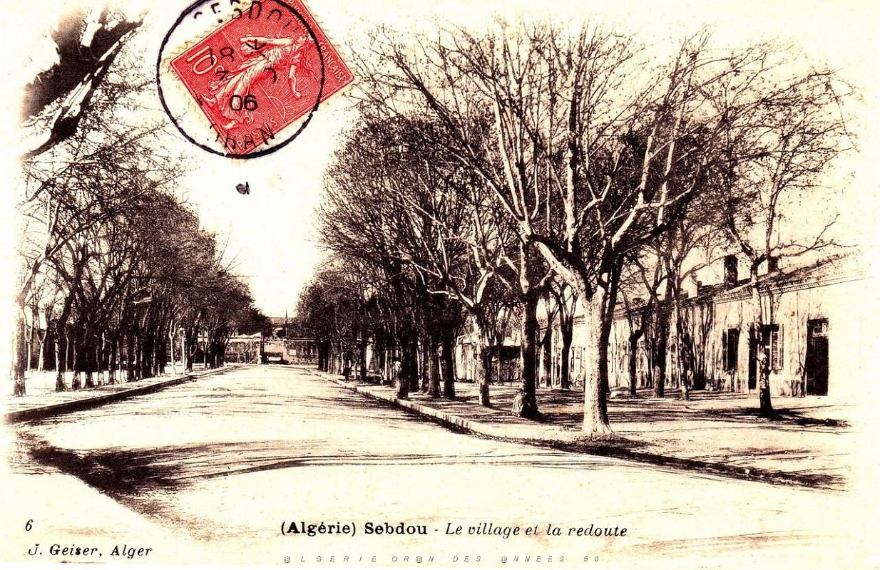 257- Sebdou - Le village et la redoute.jpg